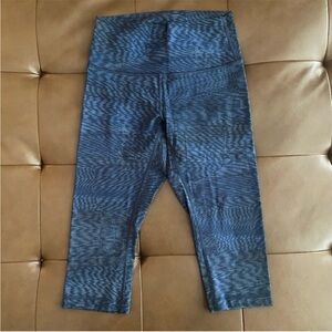 Lululemon Athletica Blue Geometric Leggings